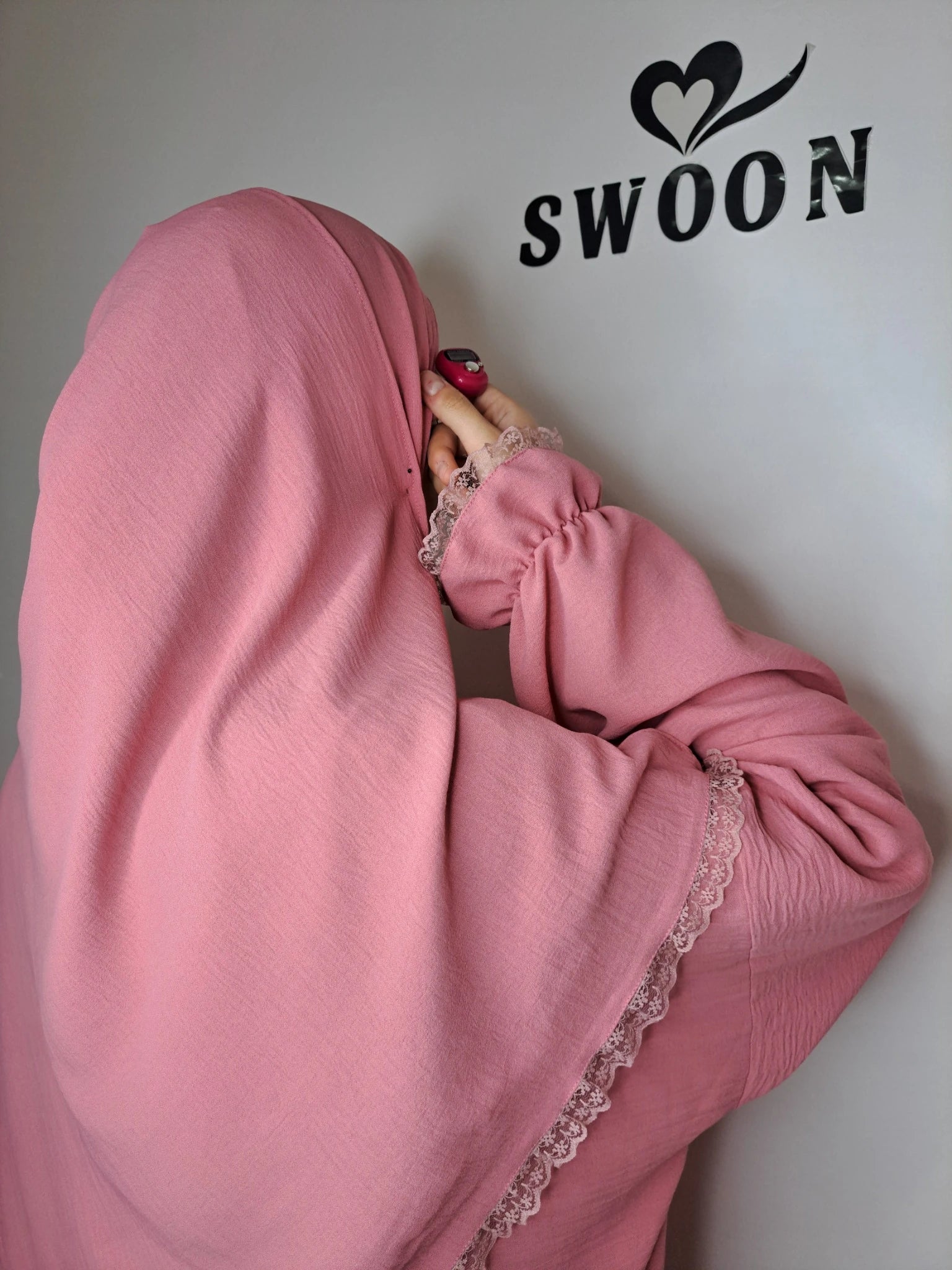 Takm Salat une pièce Rose