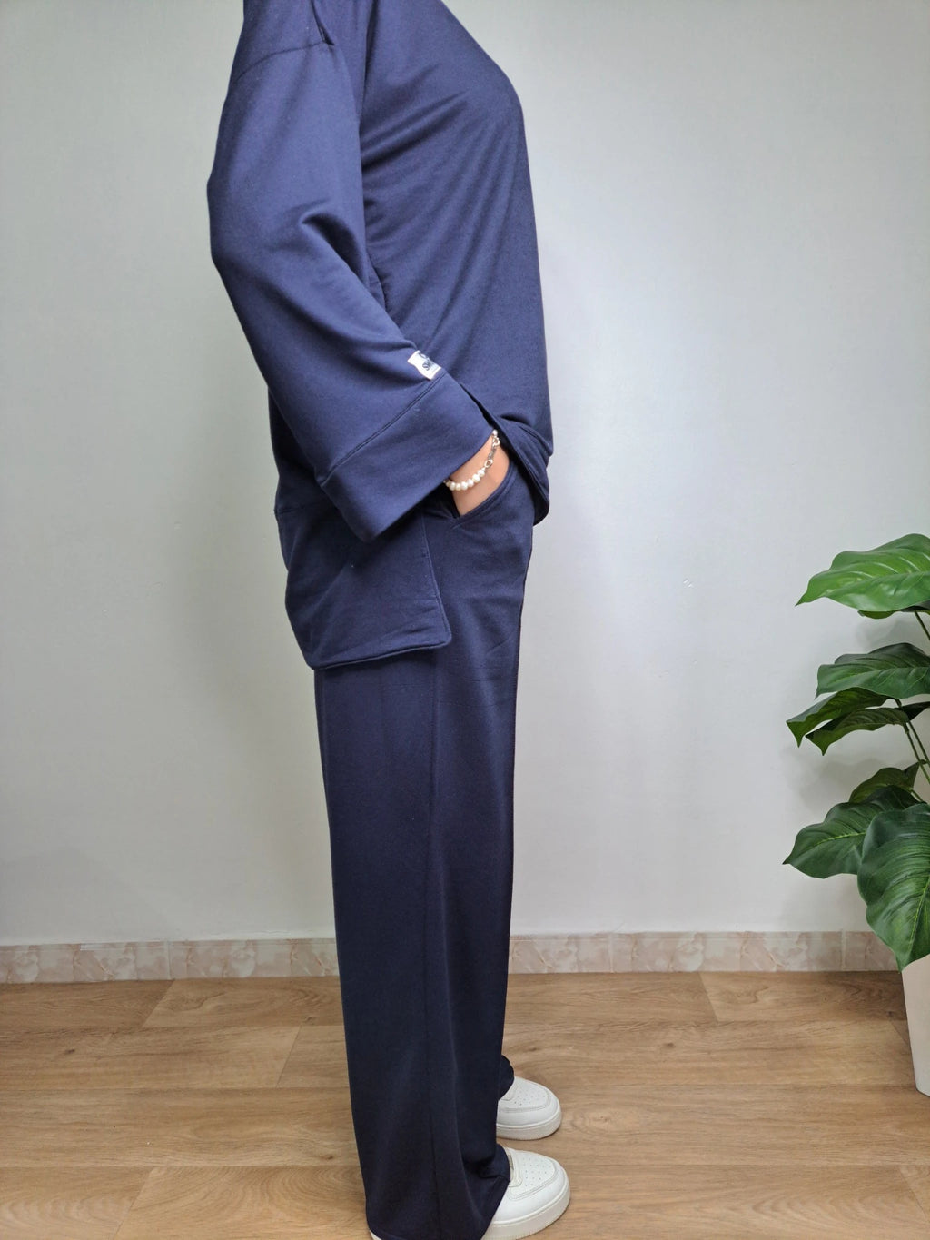 Ensemble Casual Bleu