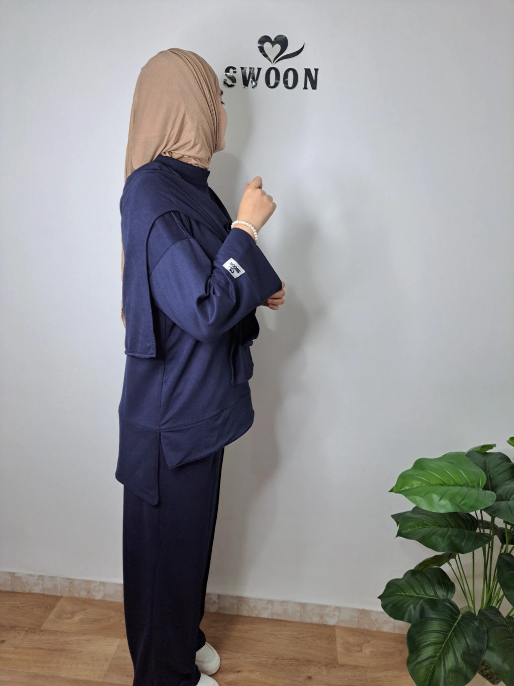 Ensemble Casual Bleu