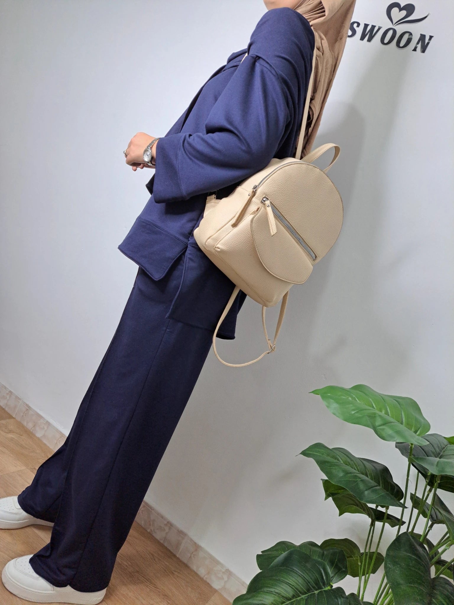 Ensemble Casual Bleu