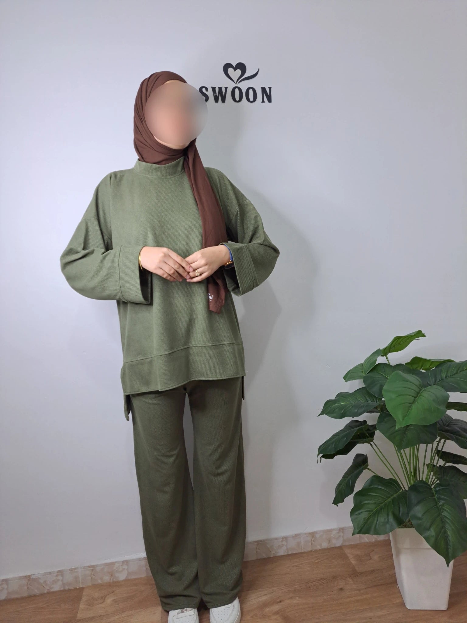 Ensemble Casual Olive
