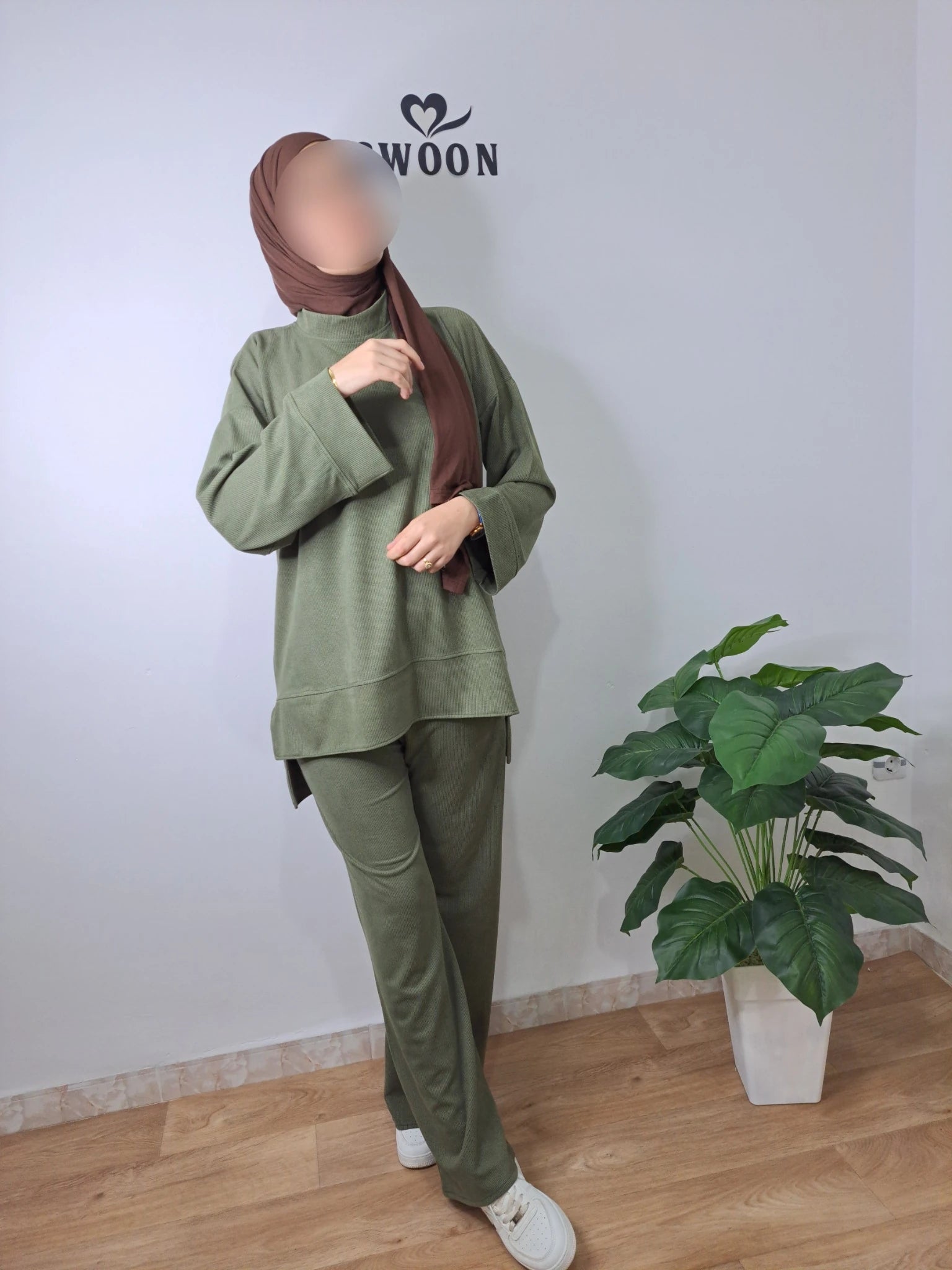 Ensemble Casual Olive